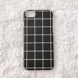 black iphone 6/7/8/SE phone case